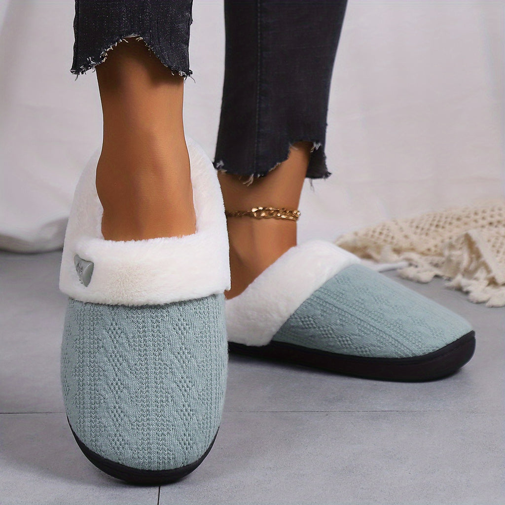 Fluffy Slippers Luxurious Plush Indoor Slides