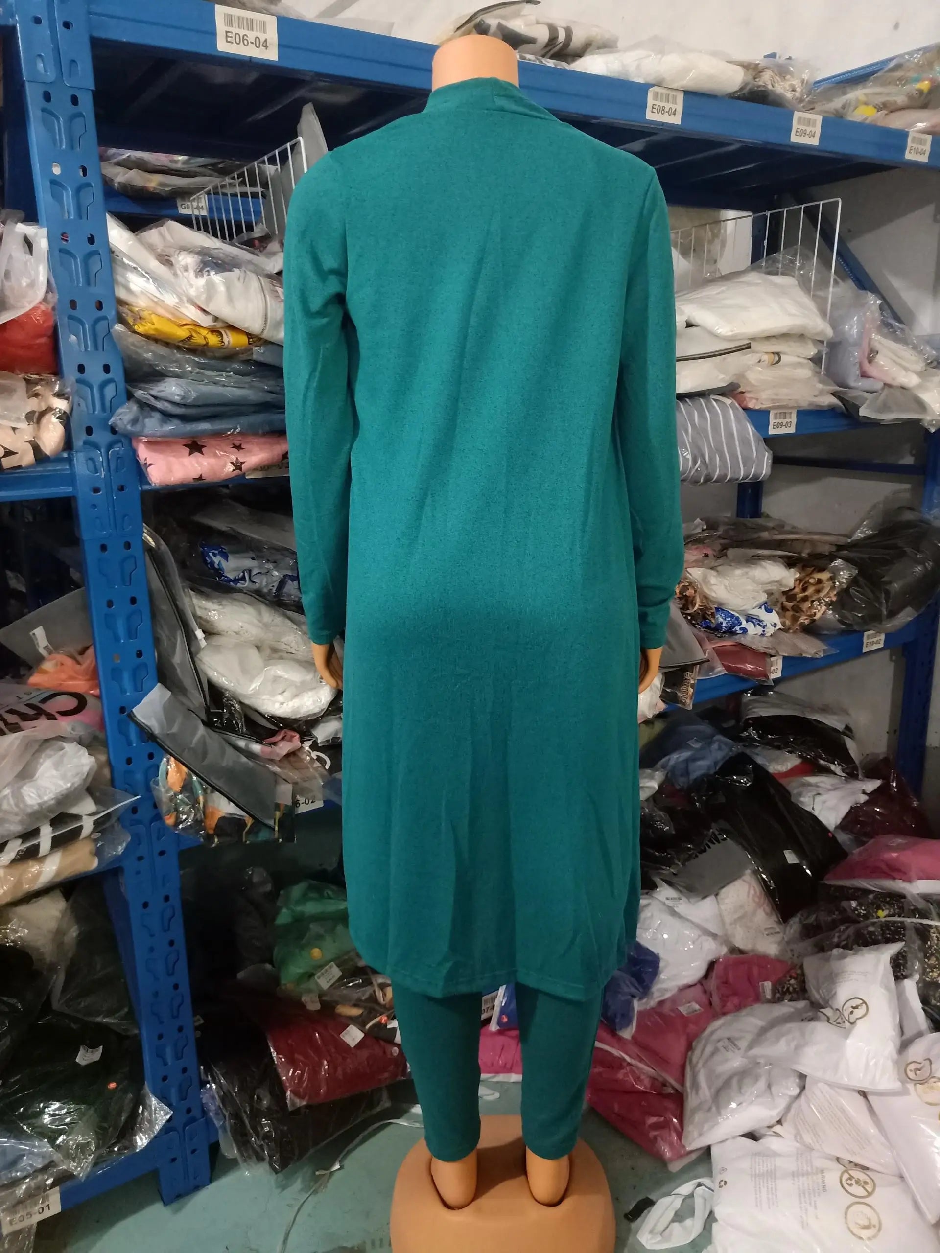 Two Piece Set Women Outfit U-Neck Sleeveless Skinny Jumpsuit set