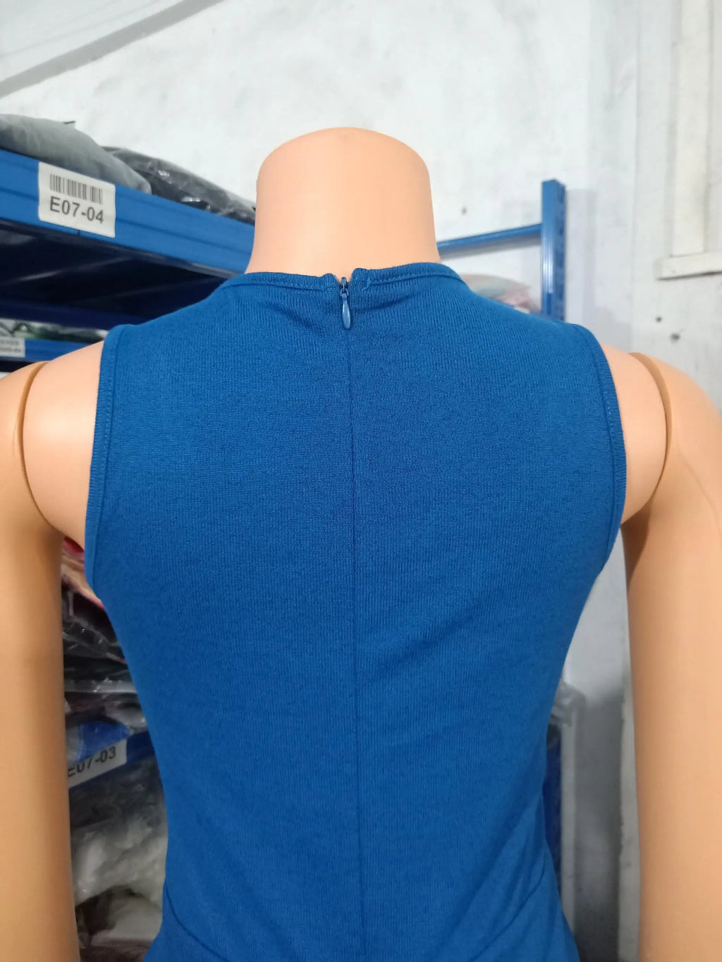 Two Piece Set Women Outfit U-Neck Sleeveless Skinny Jumpsuit set