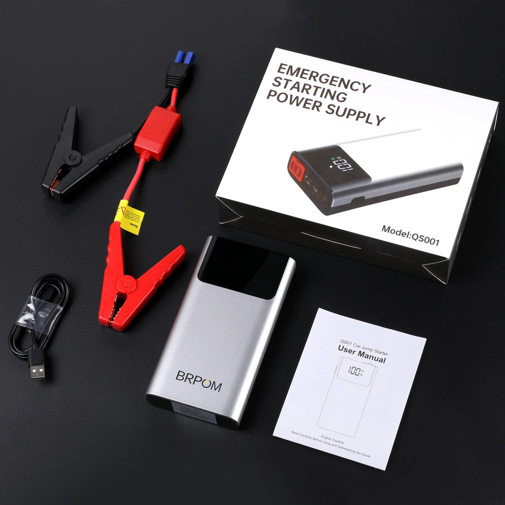 3-in-1 Portable Car Jump Starter 4000A