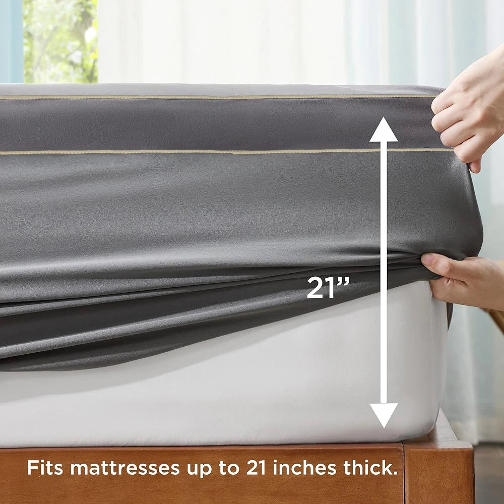Extra Thick Mattress Cover Quilted Fitted Mattress Protector